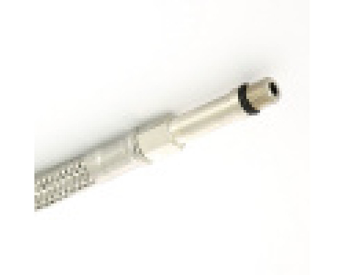 Гибкая подводка для смесителя UNI-FITT МL8х1 - 1/2"100 см удлиненный штуцер DN 6 оплётка из нержавеющая сталь