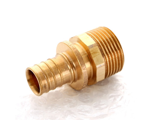 Переходник бронзовый НР RX/RX+, Rehau 25х1