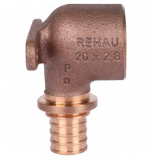 Угольник настенный RAUTITAN RX+ с ВР, Rehau 20 х 1/2 короткий