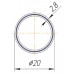 Труба PN20 (GF армированная стекловолокном ) ø20 (½") х 2.8 Kalde