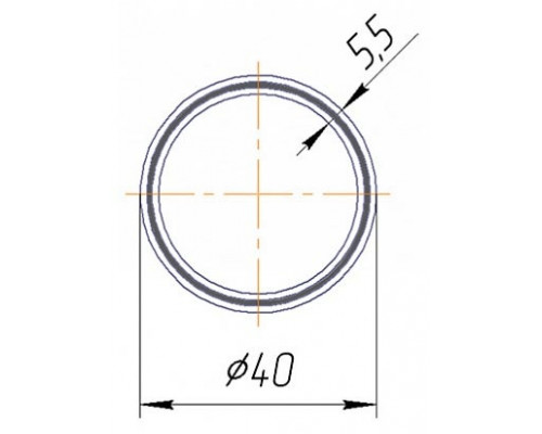 Труба PN25 (GF армированная стекловолокном ) ø32 (1") х 5.5 Kalde