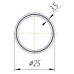 Труба PN20 (GF армированная стекловолокном ) ø25 (¾") х 3.5 Kalde